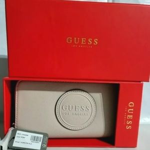 🥳HP🎉GUESS Women's Rose Logo Zip Wallet